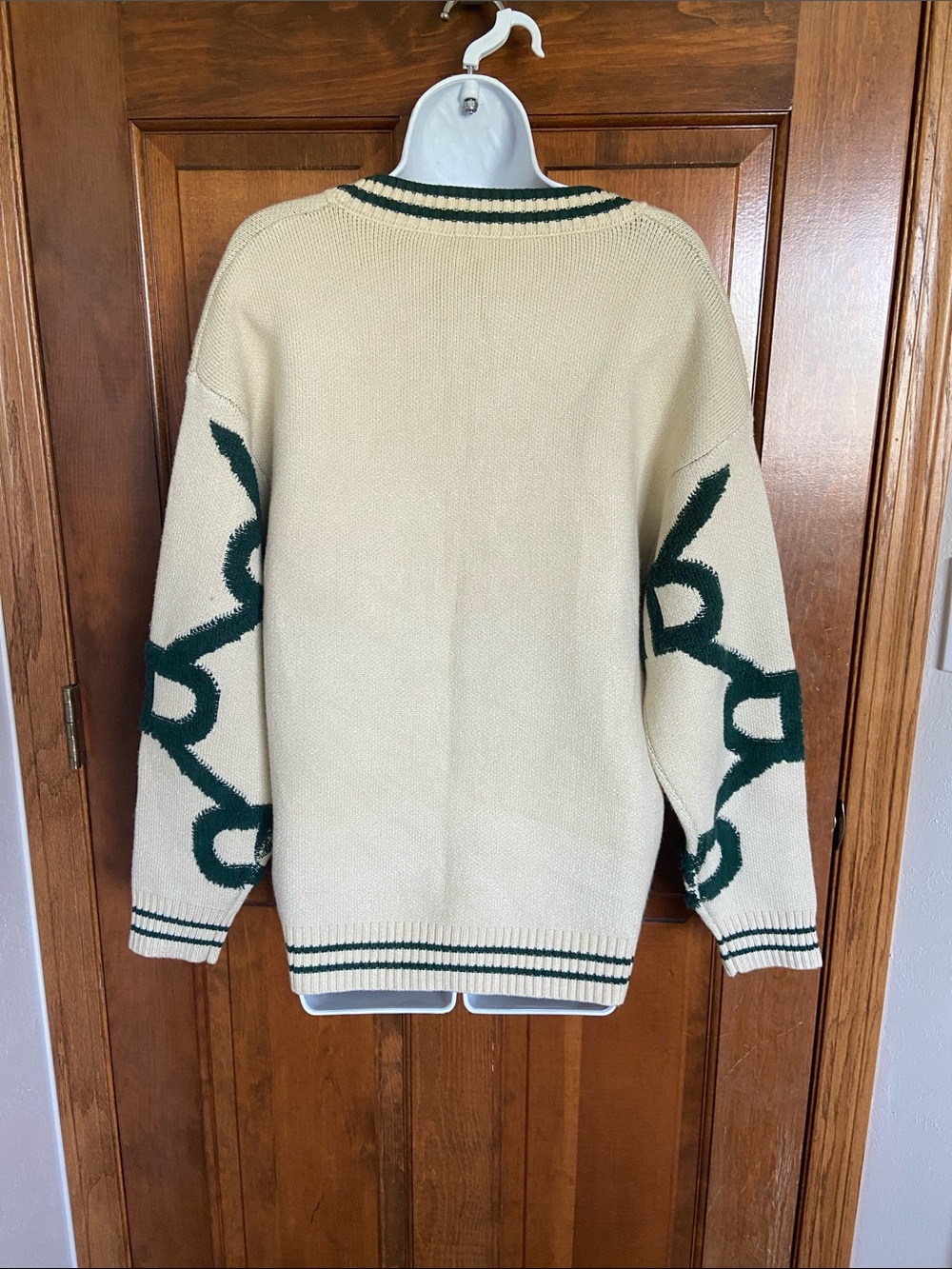 iPRETTYGARDEN Women's Chunky Knit Cardigan Sweater Button Size Medium - Picture 5 of 11